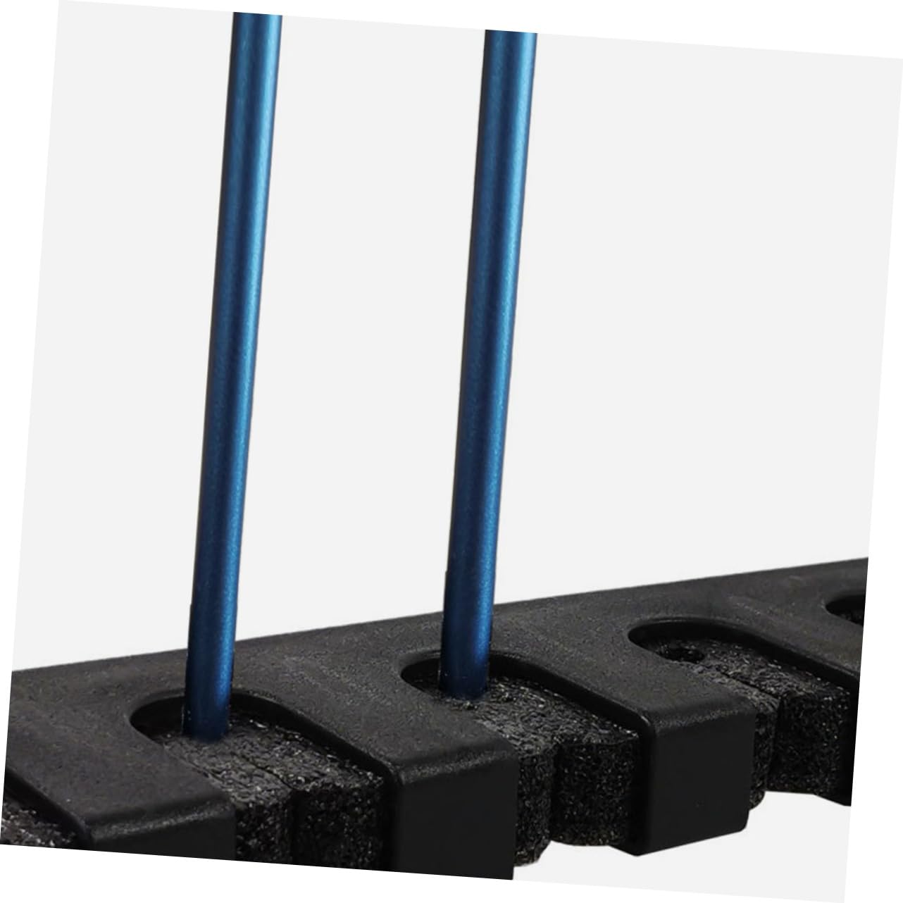 Gogogmee 4 Rod Storage Wall-mounted Fishing Rod Bracket Easy Install Garage Professional Set