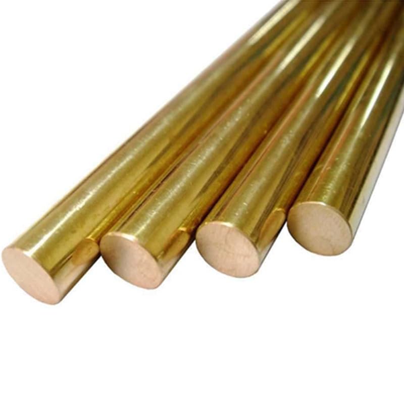 Tool Part for Brass Round Bar Rod Solid Round Rods Wire Stick Gold for Repair Welding Brazing Soldering Dia. 15-32mm Length 200mm - (Diameter: Dia.25mm-200mm)