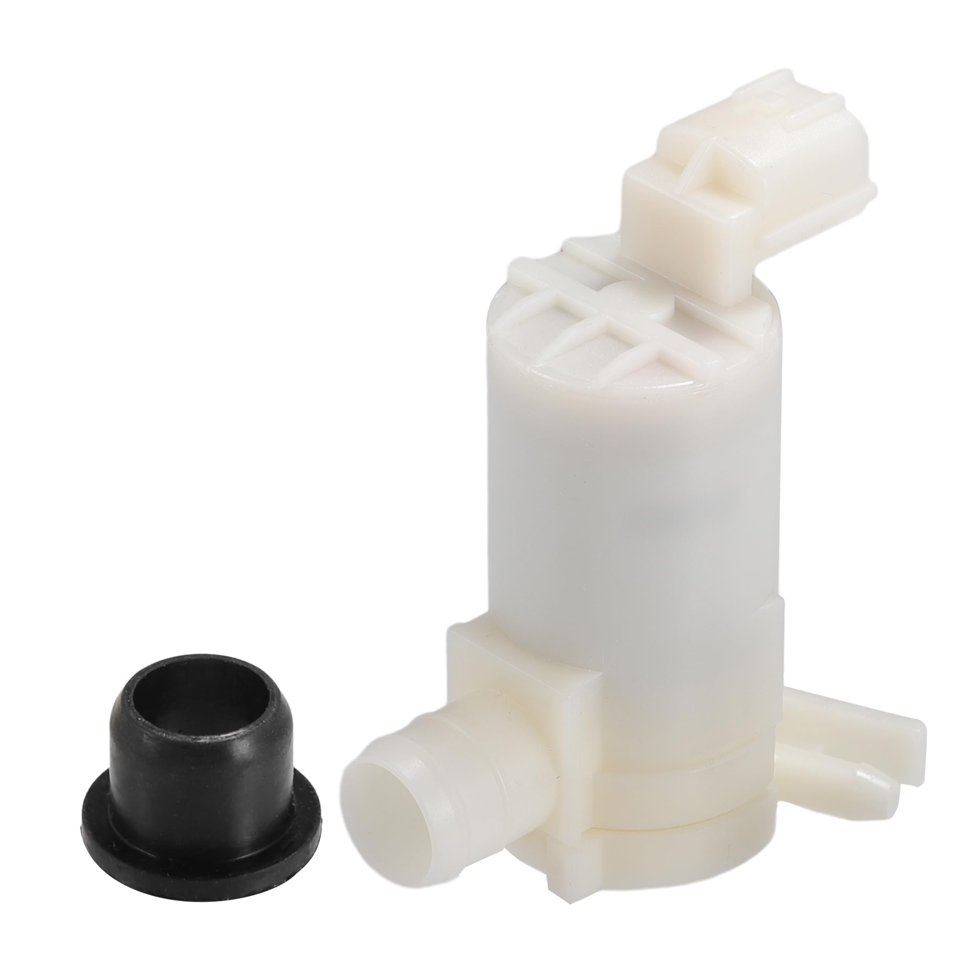 A ABSOPRO Motor De Bomba De Lavaparabrisas Para Nissan 350Z 2003-2009 1 Pc | Negro, Beige, Plástico, Caucho, 79X64X40Mm, 28920-Ar000, Para 370Z 09-12, Para Gt-R 09-23, Para Versa 12-19
