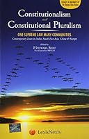 Constitutionalism and Constitutional Pluralism 8180388395 Book Cover