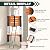 10.5FT Lightweight Portable Telescoping Expandable Ladder