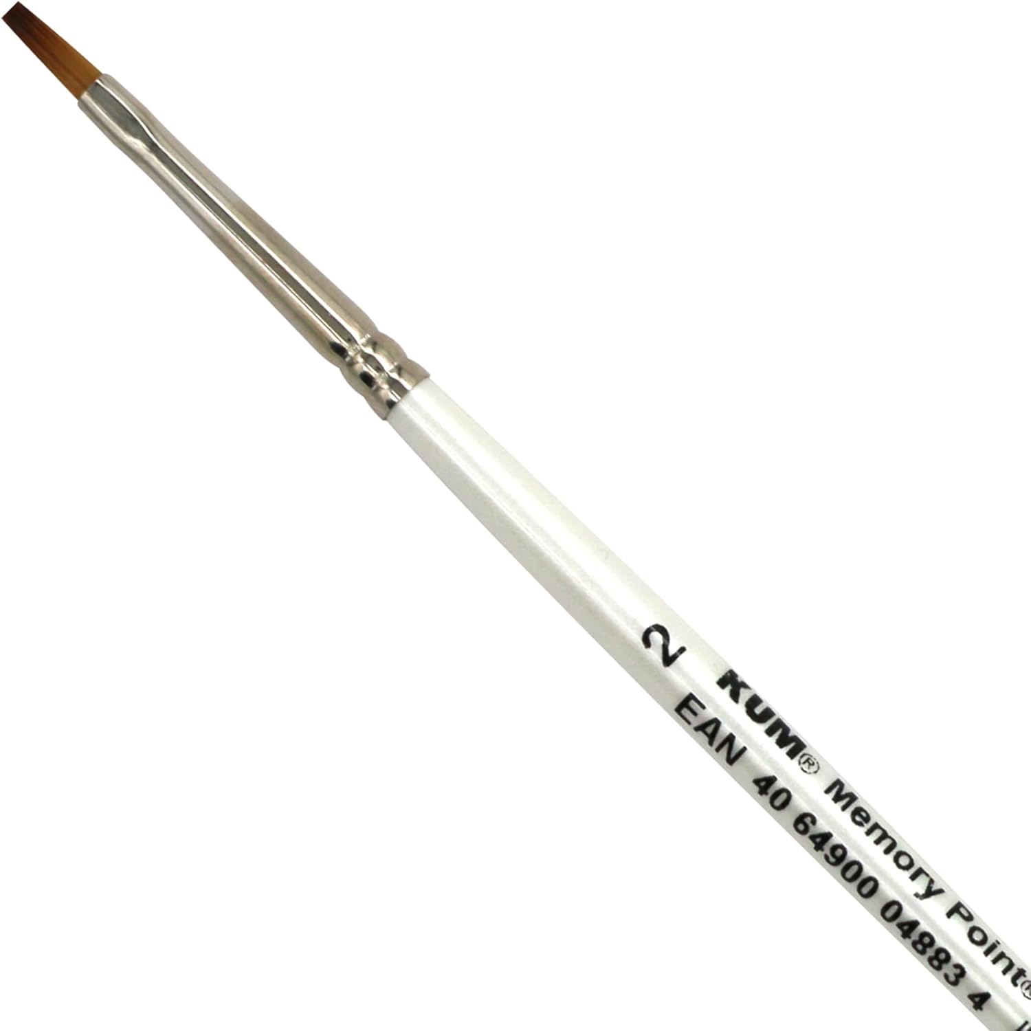 Kum 511.48.11 No.2 Memory Point Brush with Flat Tip