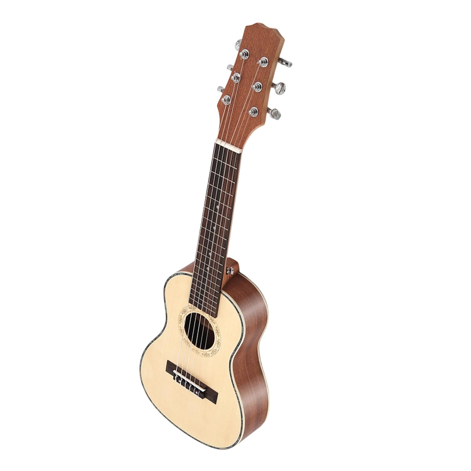 Ukulele Per Adulti Modello Da Prestazione Professionale Ukulele In Abete Rosso Sapele A 6 Corde Da 28 Pollici