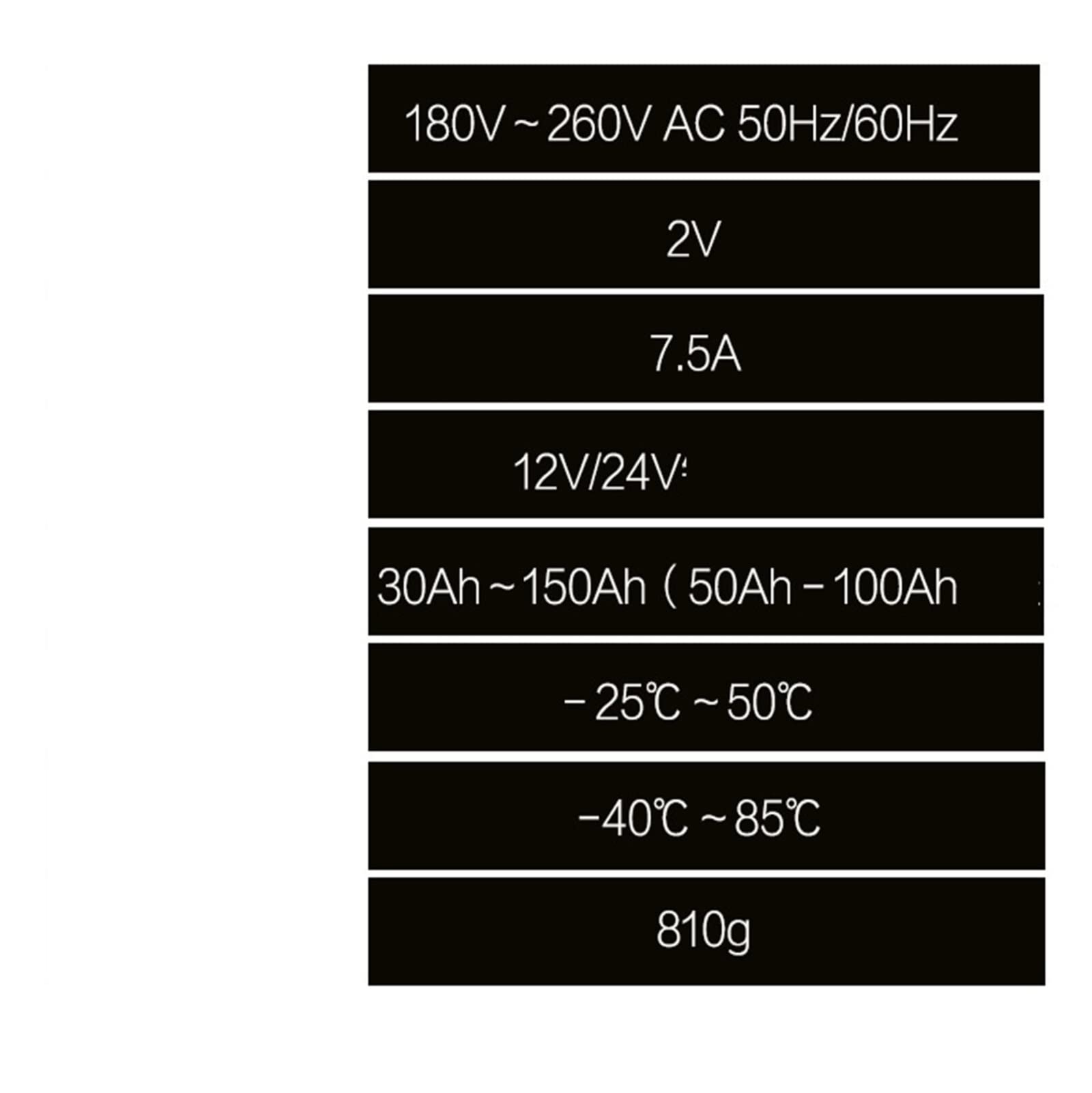 Unità di ricarica per batterie per auto Caricabatterie intelligente ET100. Auto completamente automatica 1 2v24v. Riparatore di ricarica della batteria della batteria Mantiene la batteria del tosaerba