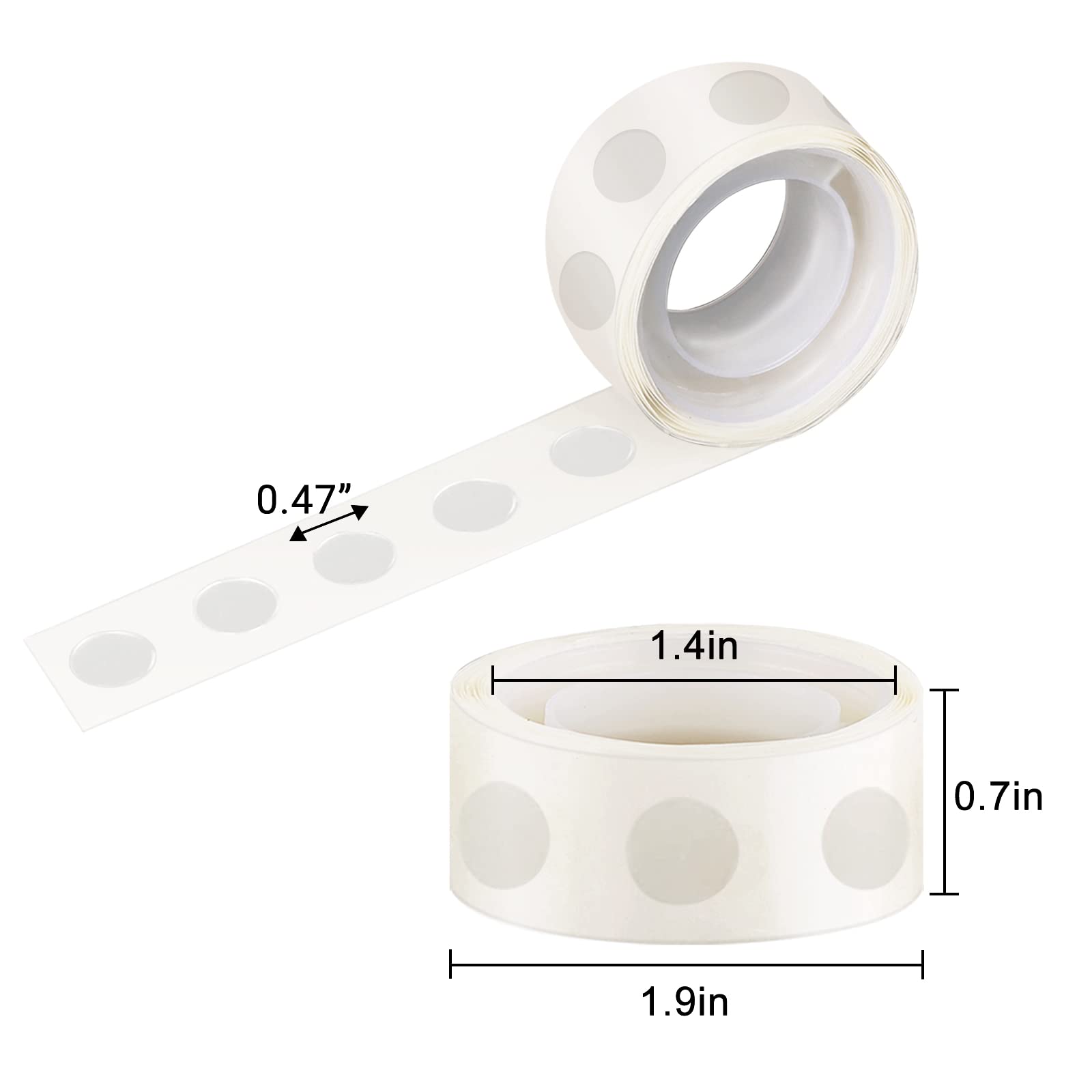 Surard Glue Points, 1500 Pcs 12mm/0.47