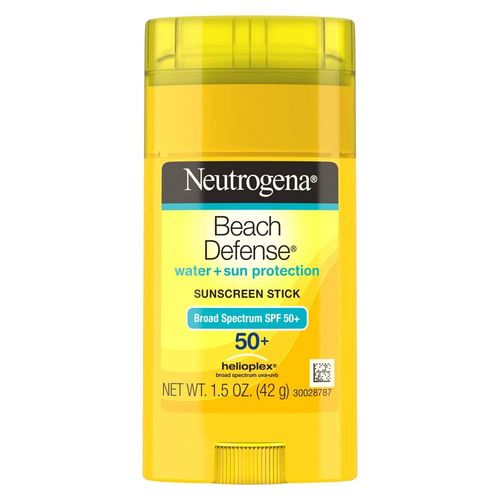 NeutrogenaBeach Defense Sunscreen, SPF50+, 1.5oz(Pack of 2)