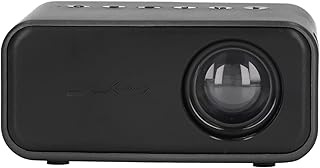 2023 Upgraded Mini Projector, Portable Projector for Kids, Home Theater LED Pico Video Kids Projector, Mobile Phone Same Screen Projector for Laptop TV Phone Tablet (Black)