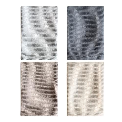 Set Of 4 Dish Towel Quick Drying Towel Easy To Multifuntional Kitchen Towel Absorbent Towel For Various Use