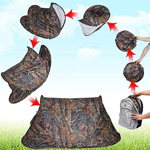 Carpa ultraligera para camping camuflada para 1-2 personas miniatura 4