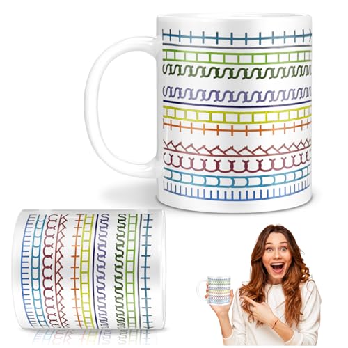 F*ck This Shit Tasse Versteckte Nachricht Kaffeetasse F*ck This Shit Mug 350ml Keramik Kaffeebecher mit Isoliertem Henkel Versteckte Teetasse Lustiges Geschenk für Büro & Home Office