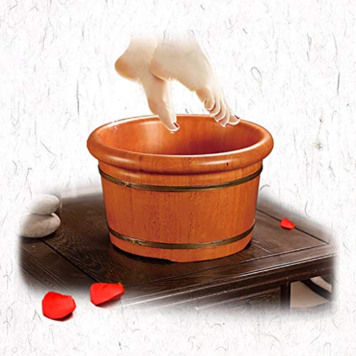 Cubeta de masaje para pies BABYCE de madera maciza miniatura 5