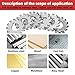 8Pcs Gear Cutter High Speed Steel Milling Cutter 20° Pressure Angle Cutting Tool Industrial Supplies M1.5 5mmx6mm