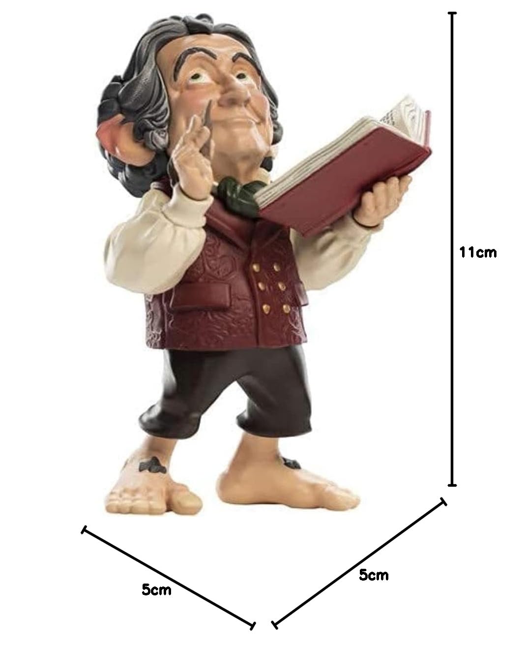 WETA Herr der Ringe Mini Epics Vinyl Figur Bilbo 18 cm