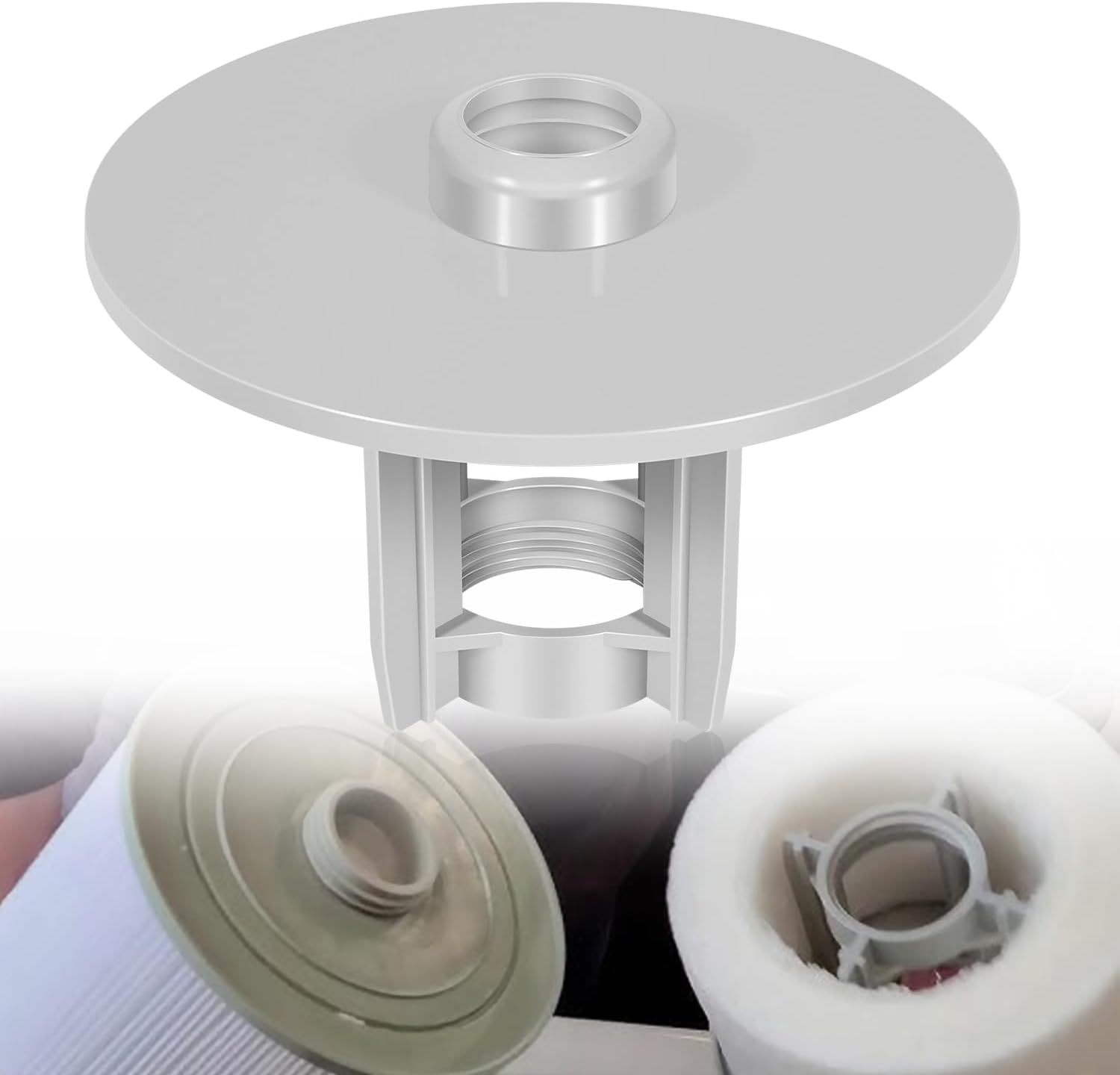 Bonbo 6540-503 Spas Adapter for Sundance Microclean Filter 6540-501 & 6540-502, Hot Tub Filter Parts