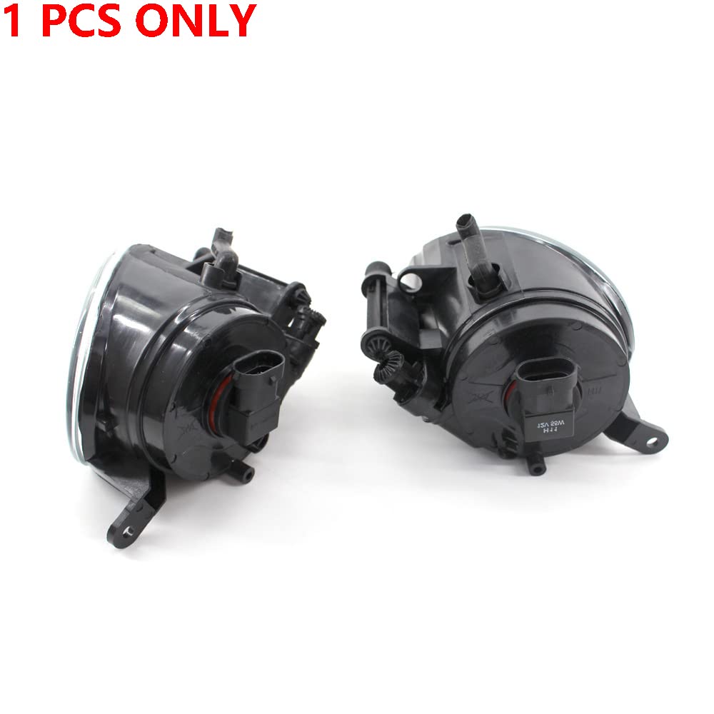 Riloer 1 pieza Faro antiniebla delantero izquierdo/derecho para coche, 4L0941699A (izquierda), 4L0941700A (derecha), apto para A-ud-i Q7 2010-2015