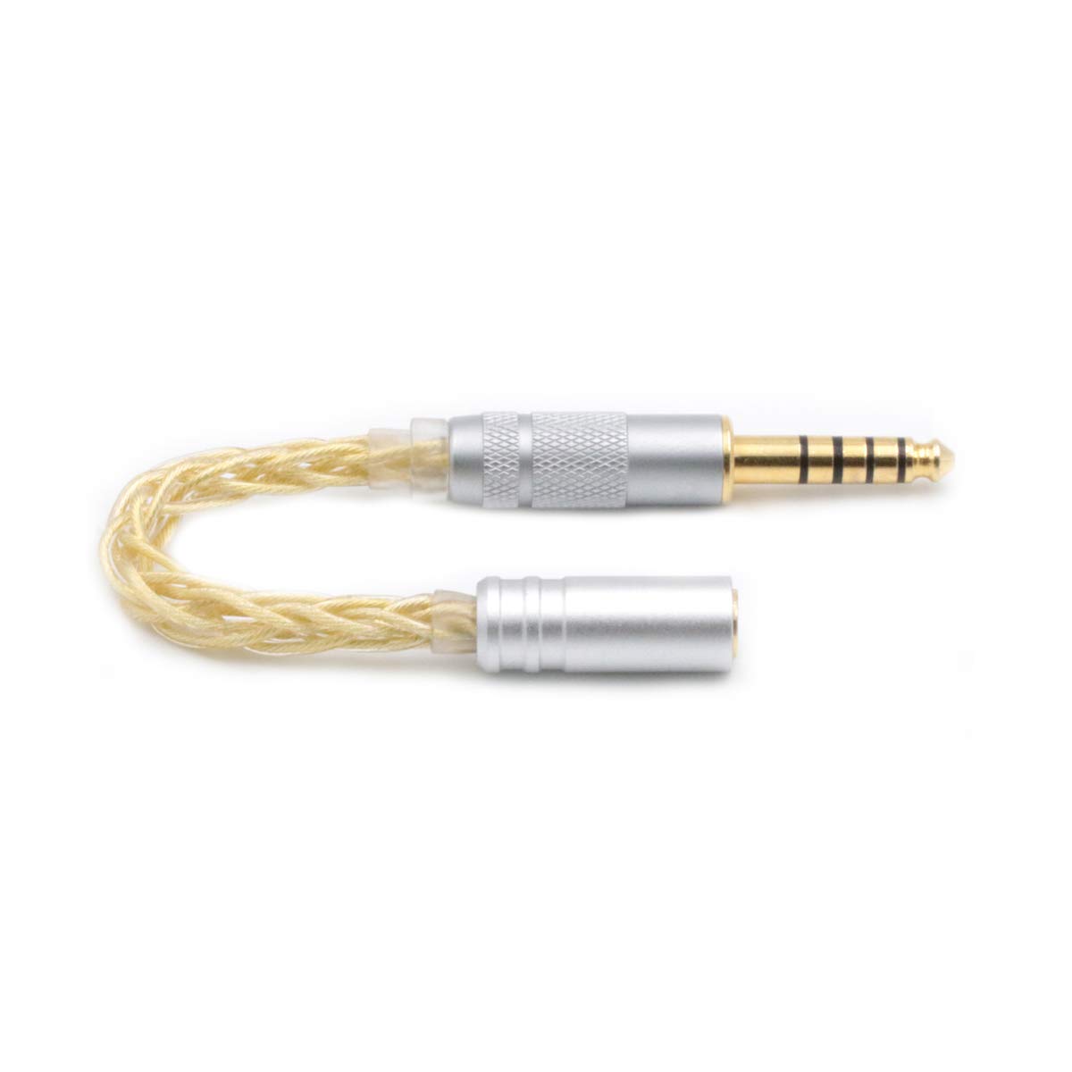 Amazon | Linsoul 4.4mm「5極」-2.5mm「4極」互いに変換ケーブル