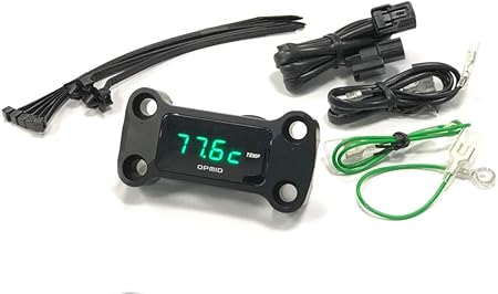 Amazon Opmid製 Opトップインジケーター油温計 電圧計 ブラック 適合車種 グロム Jc75 燃料 油温 水温計 車 バイク Amazon Opmid製 Opトップインジケーター油温計 電圧計 ブラック 適合車種 グロム Jc75 燃料 油温 水温計 車 バイク