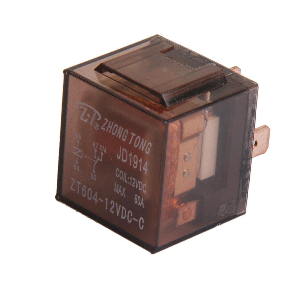 Car Truck Auto Automotive DC 12V 60A 60 AMP SPDT Relay Relays 5 Pin 5P-picture-31