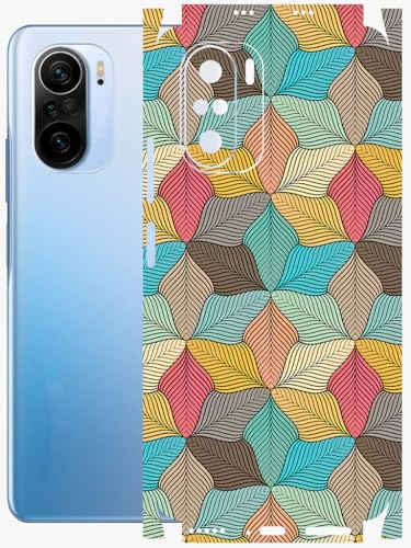 Image of AtOdds - Full Body Back Screen Guard Protector Film - Lamination Wrap Skin Sticker Compatible with XIAOMI Mi 11X PRO | Scratchproof Matte Finish (Autumn)