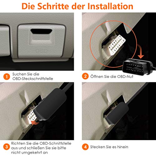 Vantrue Dash Cam Houder met 24 uur Parkeerbewaking - Afbeelding 5