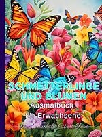 Algopix Similar Product 14 - Entspannendes Schmetterlinge und Blumen