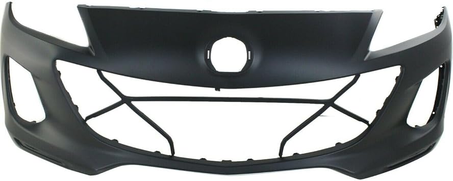 1pc Front Primed Plastic Bumper Cover w/Fog Lamp Holes for Mazda 3 2012-2013 BGV450031EBB 14878506