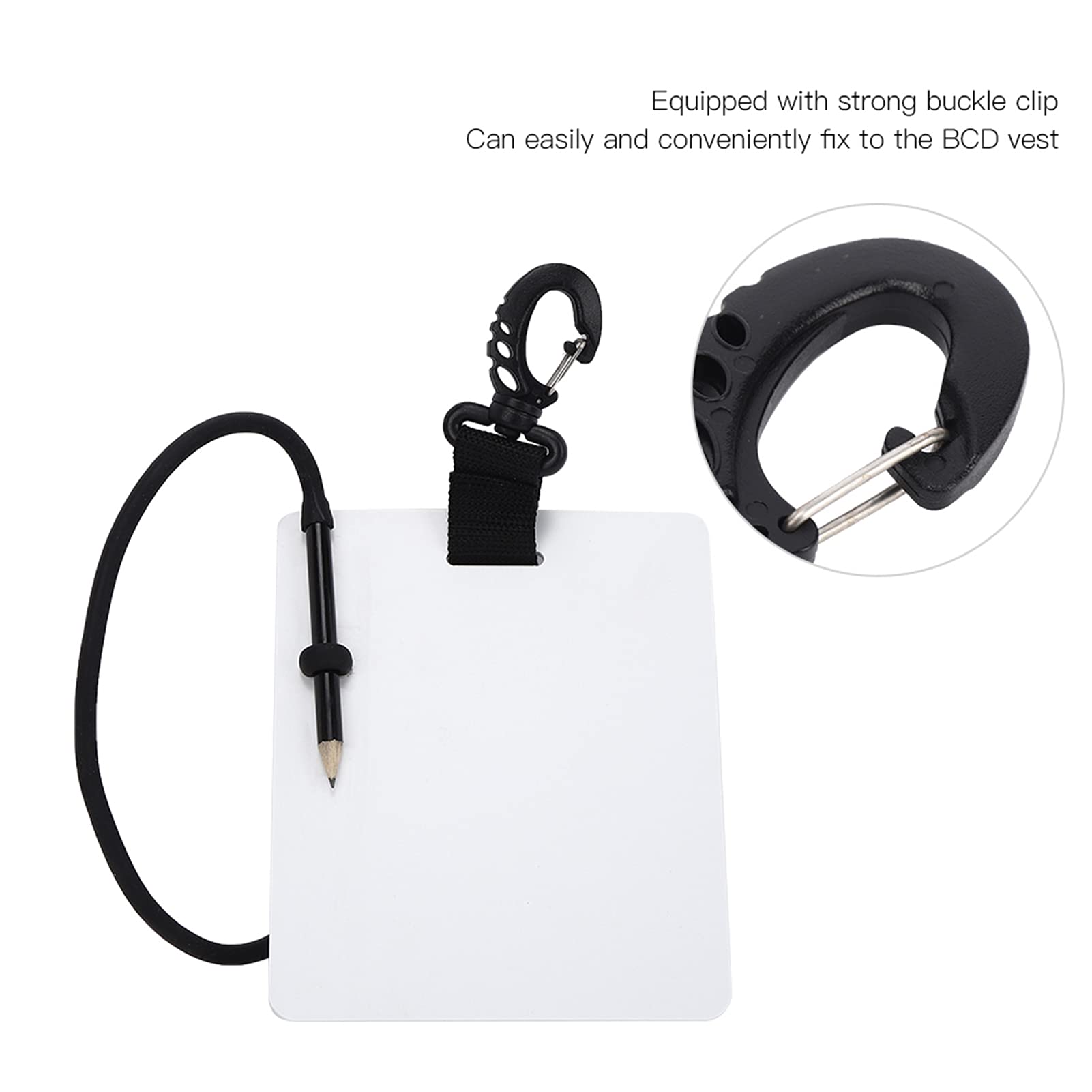 Srliya Gear Underwer 16×13×3 Plastic Underwater writting Slate Handwriting Plate Notebook Gear Board with Replaceable Pencil