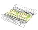 SDBING Set of 20 Stainless Steel Wire Clips