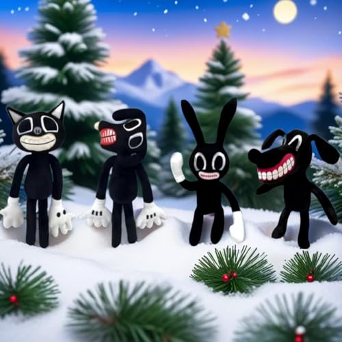 4PCS Siren Head Monster Plush Toys Cartoon Dog Plush Toys Halloween Thanksgiving Christmas Birthday Gift - Image 3