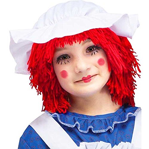 Disfraz Raggedy Ann para Niñas, Talla M miniatura 2