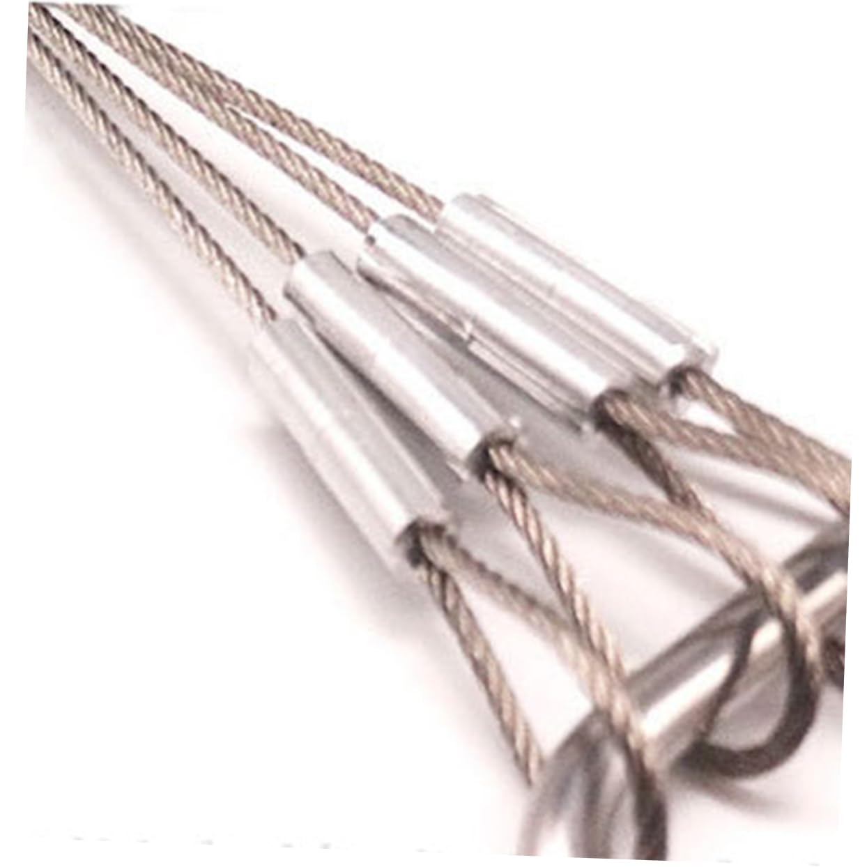 JECOMPRIS Ceiling Light Hanging Cable Wire Rope for LED Panel Light Box Banner Suspension Lightweight and Strong Sign Hanging