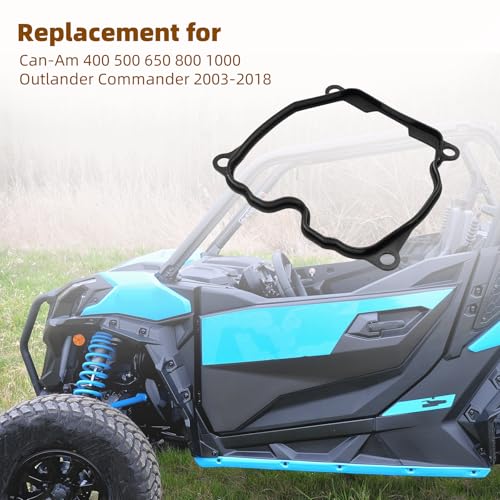 Image of 2 Pcs Valve Cover Gaskets Front or Rear Replacement for Can-Am 400 500 650 800 1000 2003-2018 Outlander Commander