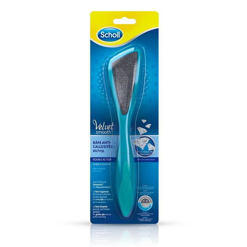 SCHOLL Set of 3 Callus Remover 2 in 1 Rough and Smoothing Diamond Crystals