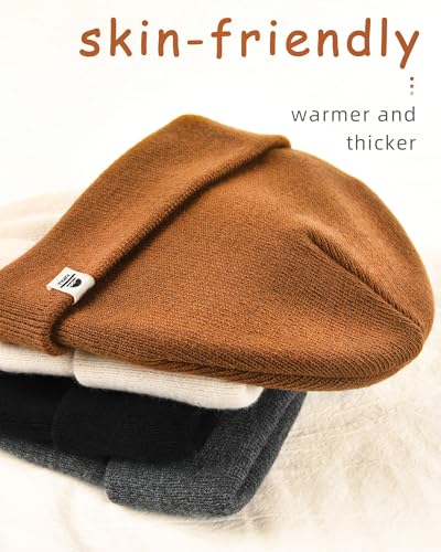 FURTALK Baby Beanie Fleece Lined Toddler Winter Hat Boys Girls Knit Warm Beanies Kids Ski Hats for 0-8 Years2