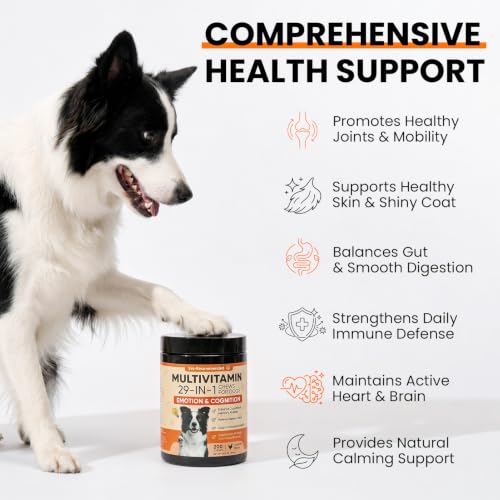 29 in 1 Dog Vitamins and Supplements 200 Ct Advanced Dog Multivitamin Chews - Image 2