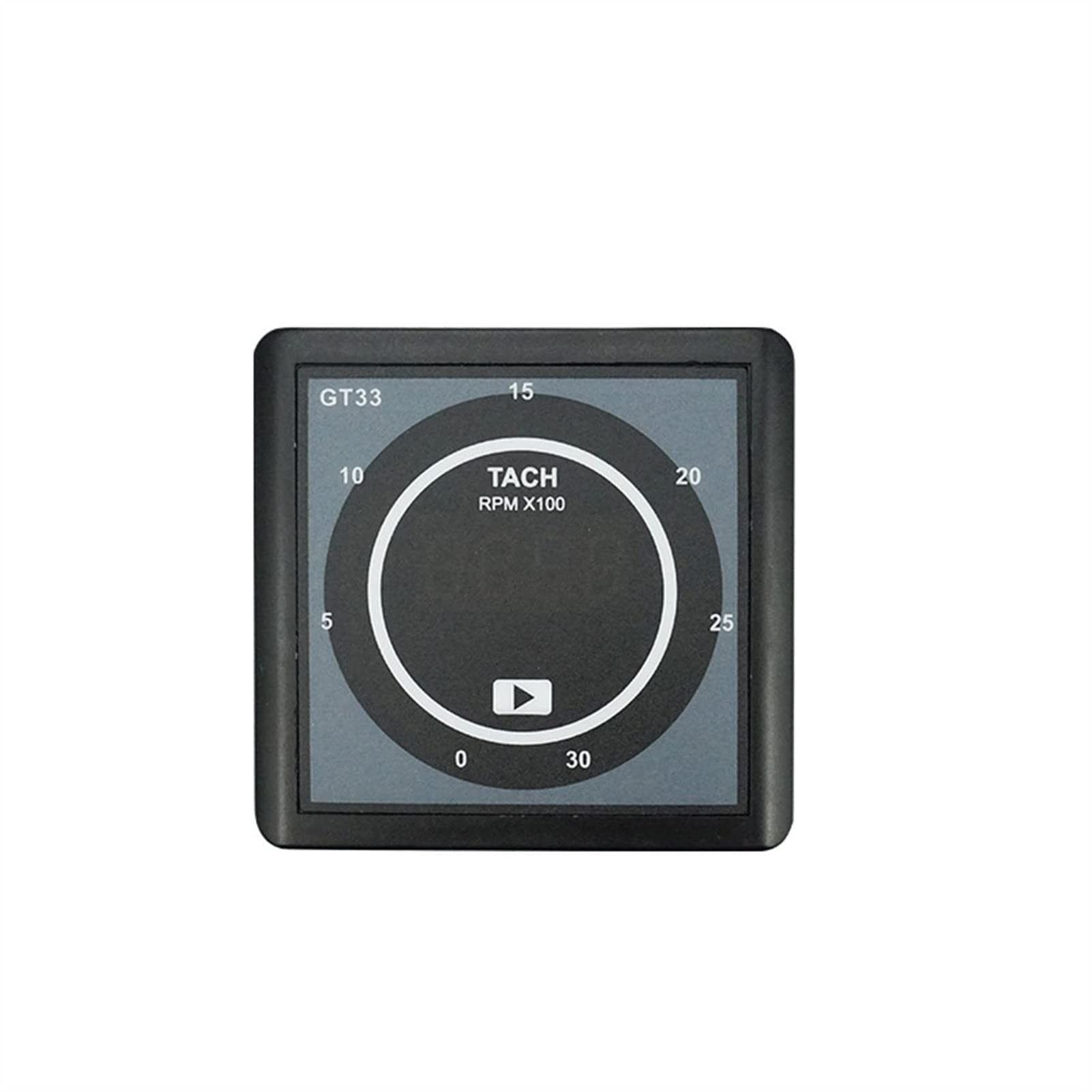 GT33 Generador Controlador Digital Pantalla Multifunción Tacómetro Cronógrafo Diesel Generador Conjunto Panel de Control (Size : GT33)