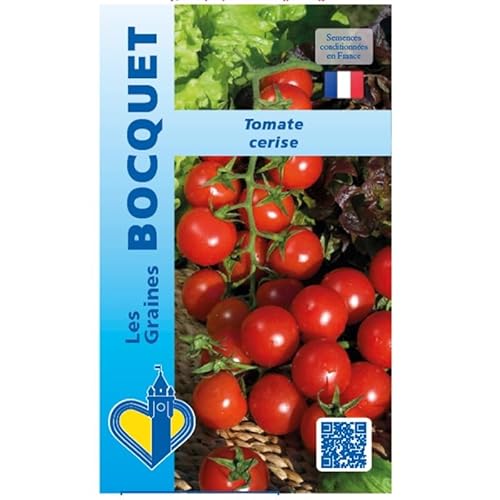 Sachet de graines de Tomate Cerise rouge - 0,5 g - légume fruit - LES GRAINES BOCQUET