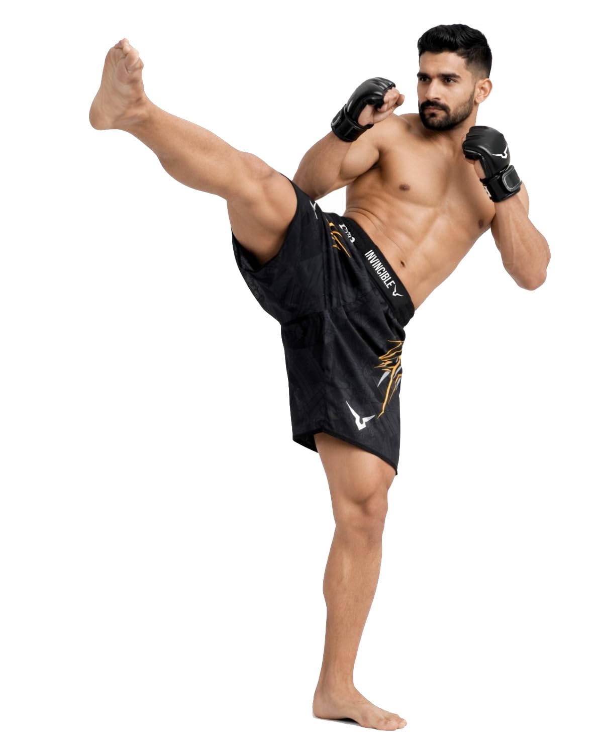 Invincible Men's Viper MMA Shorts Combat Training Fight Shorts-picture-13