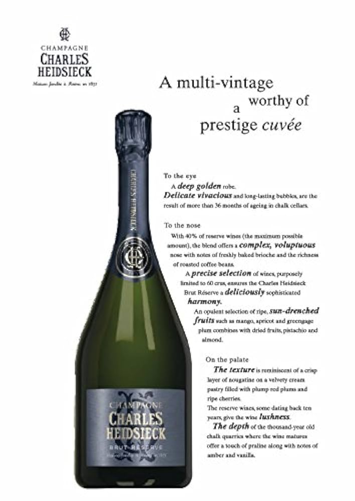 Amazon.co.jp: NV ブリュット レゼルヴ シャルル エドシック