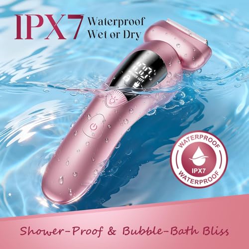 45% Off Cordless Electric Razor for Women - Rechargeable & Waterproof