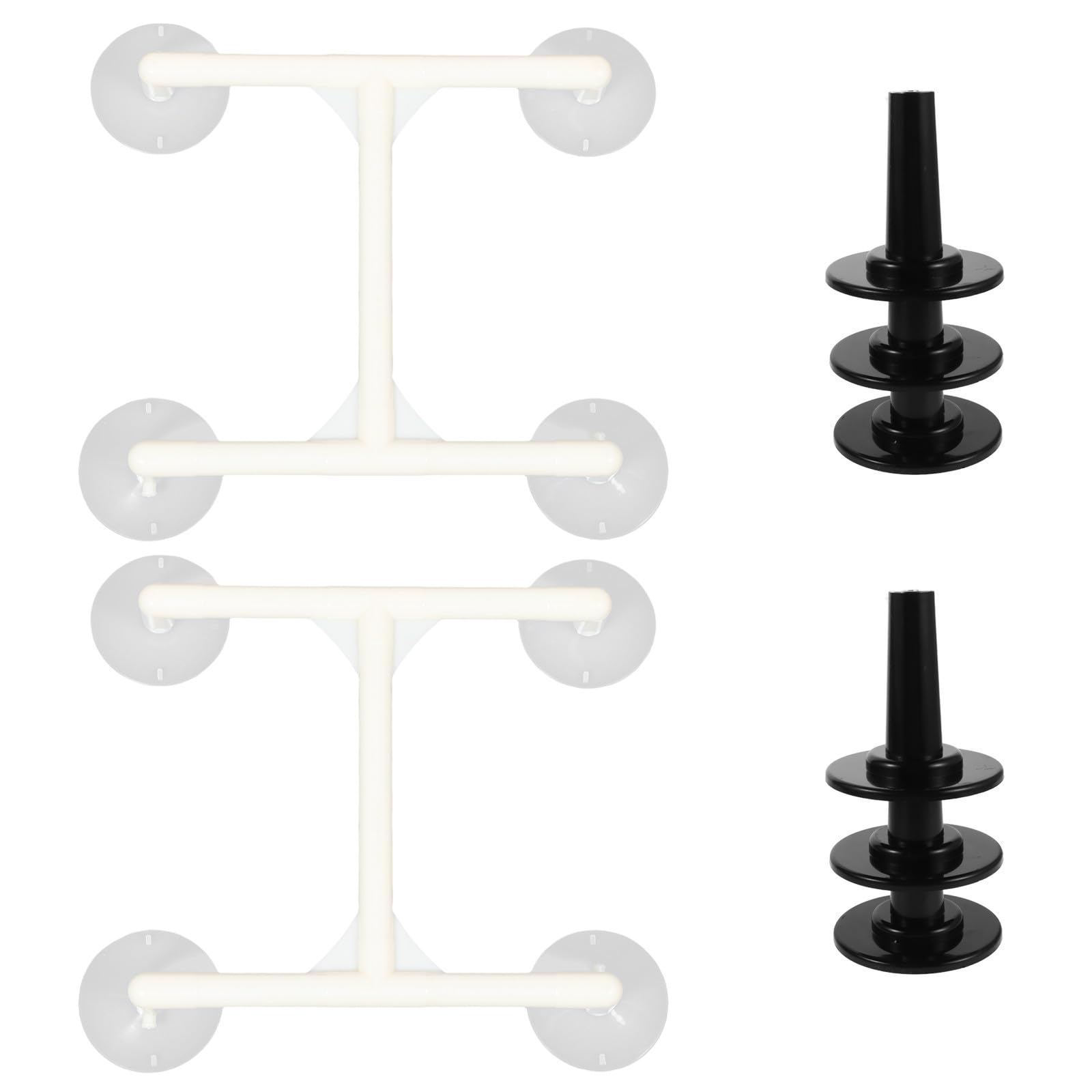 SEWACC Kit de Reparación de Pantalla Lcd Ventosa Negra y Base Magnética Estable para Desmontar Paneles de Televisores y Monitores en Reparación de Pantallas