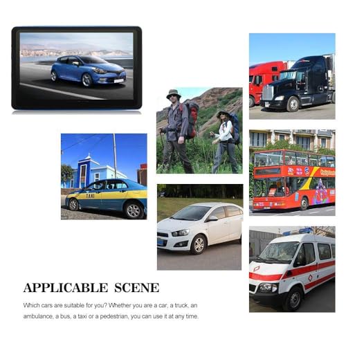 GPS Navigation for Car Truck - Navigation System 7 Inchs Touchscreen Navigator with 2025 US/CA/MX Maps, Free Lifetime Updates for RV, Voice Guidance, Speed & Traffic Alerts, Custom Truck Routing - Thumbnail 6