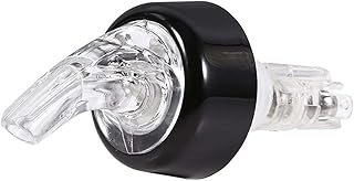 TOPINCN カクテルコークテール吐出器,フードグレードプラスチック製15mLの計量ボトル,バー&パブ用ディスペンサー,クラブ&自宅バー用,透明色 (白)