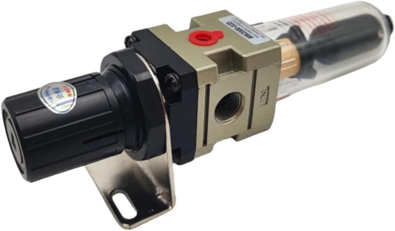 空気圧縮用自動排出エアフィルター圧力レギュレータおよび油水分離器を備えた空気圧縮機(AW2000-02D,Fiber)