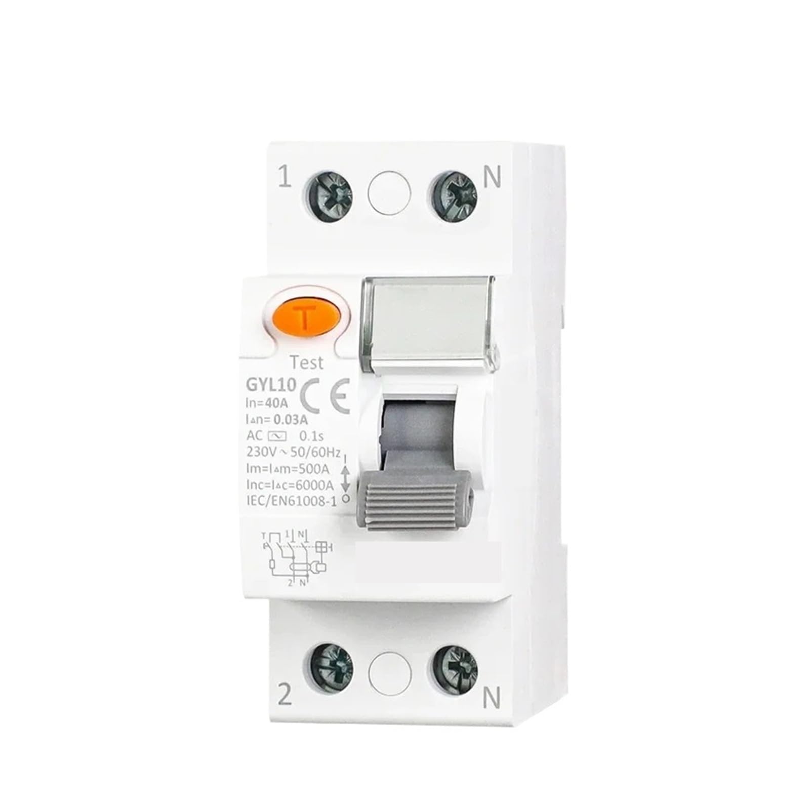 Disjoncteur différentiel AC 2P 40A 300mA contre les risques de coupures - 4