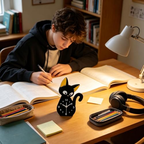 Reloj escritorio analógico compacto para la cocina y el recibidor 3