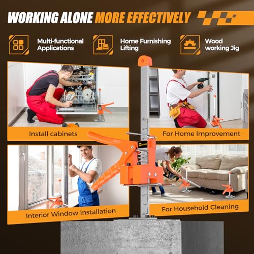 image for Mtnte Labor Saving Arm Jack Handle 2 Pack,15 in Construction Jack, Wal