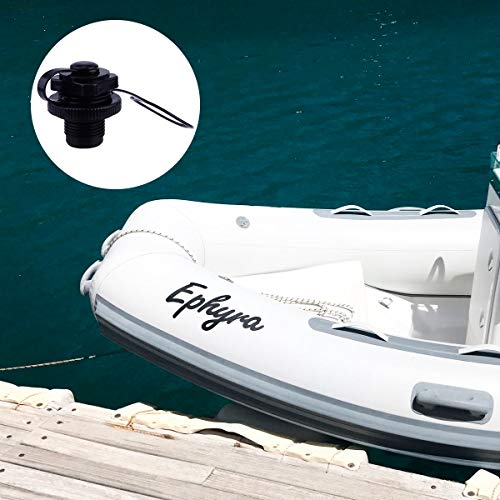 Abaodam 2 peças de plugue de barco inflável, 22 mm, acessórios de caiaque para barco