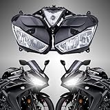 Front Headlight Assembly Head Lamp for 2013-2018 Yamaha YZF R25 R3 2013 2014 2015 2016 2017 2018