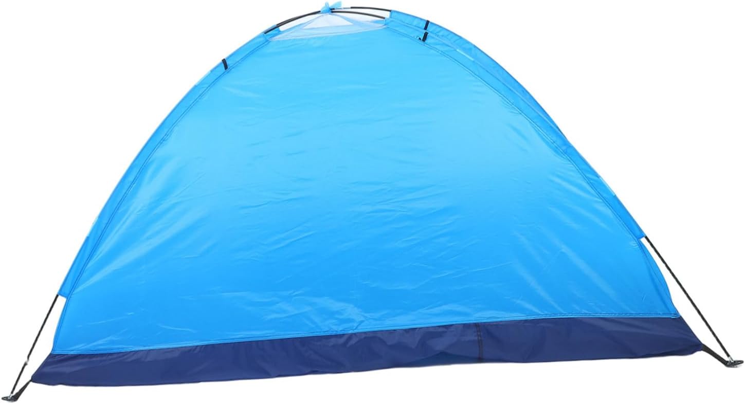 Kisangel Couples Camping Tent for 2 Persons Single Layer Insulated Tent Waterproof Beach Canopy Shelter for Outdoor Adventures Parks and Backpacking